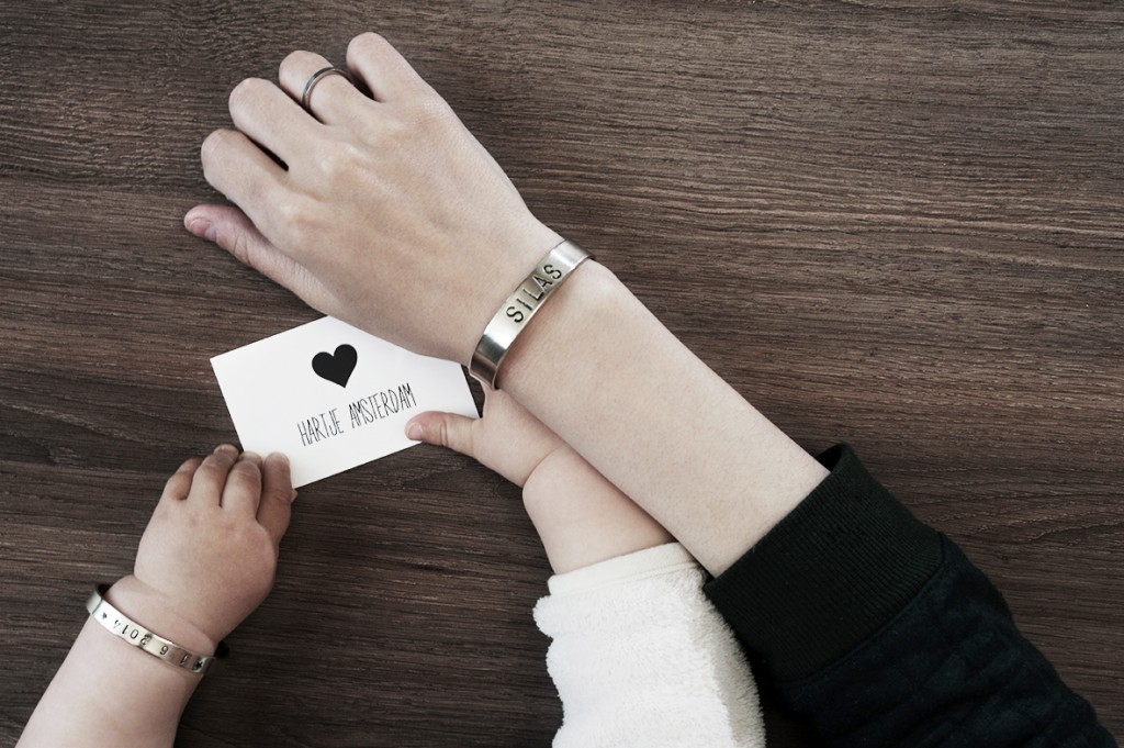 Roestvrijstalen armband voor dames, gedraaide stalen
