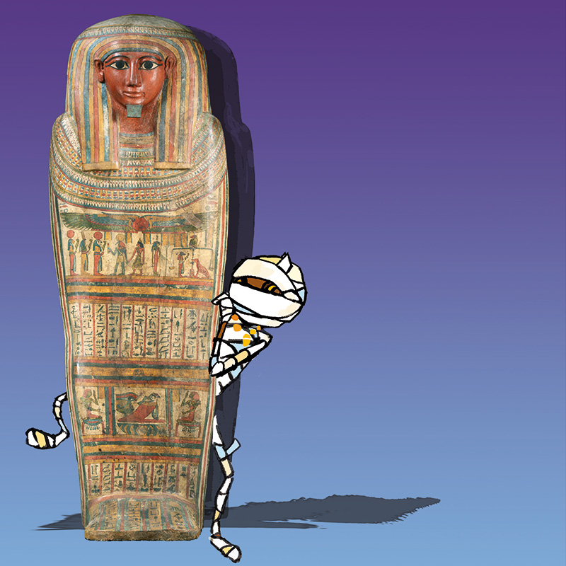 Dummie de Mummie Speurtocht BOYSLABEL