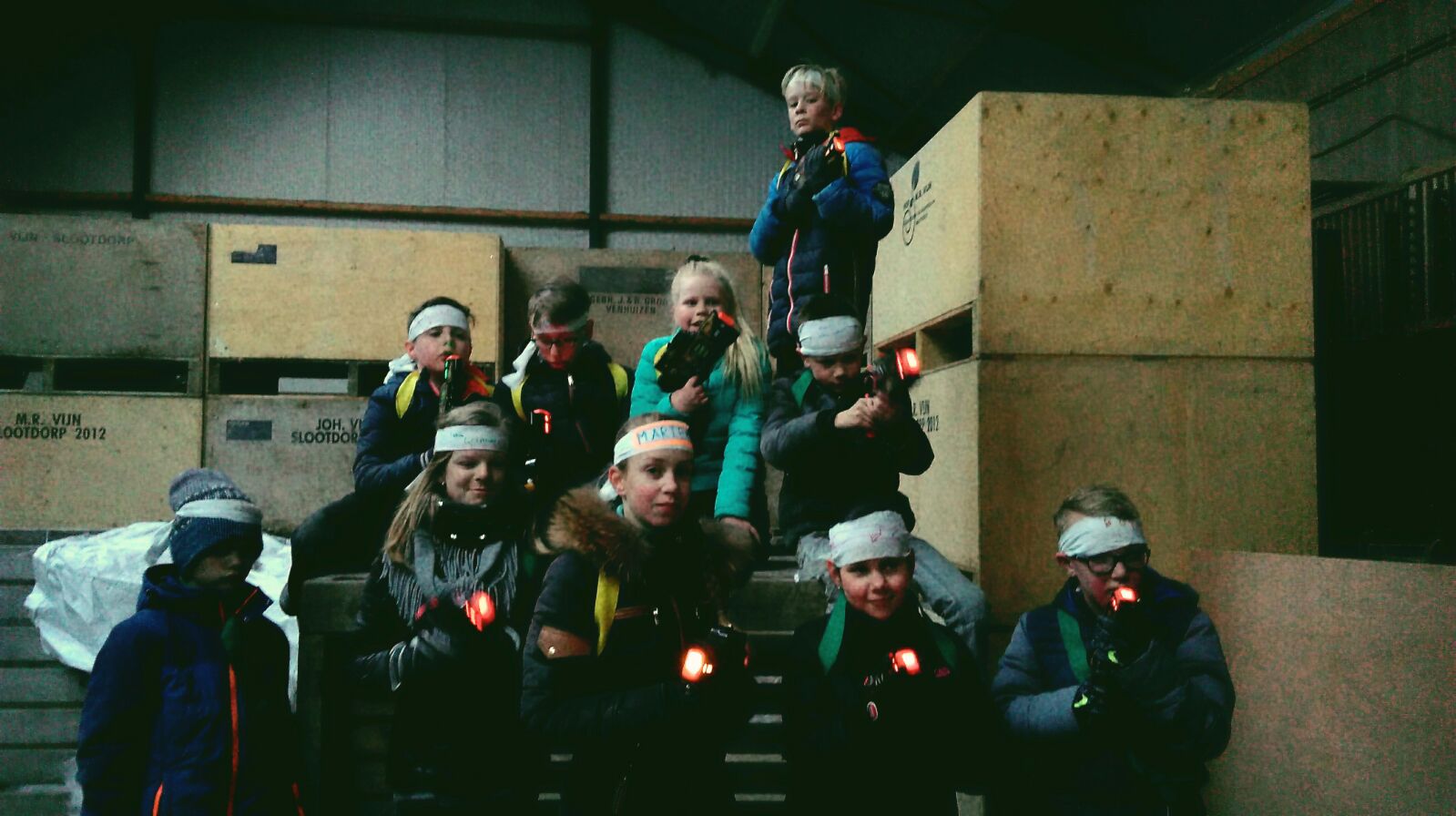 lasergamen, lasergame kinderfeestje