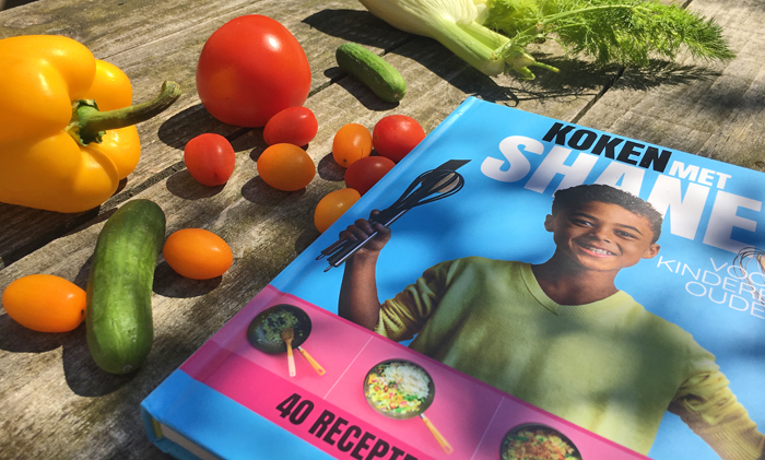 koken met shane kluivert, koken met shane, kinderkookboek