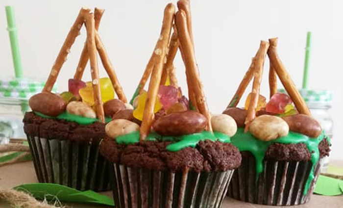 camping feestje, traktatie ideeen, jongensfeest, kinderfeestje