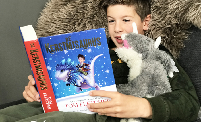de kerstmisaurus, kerstboek