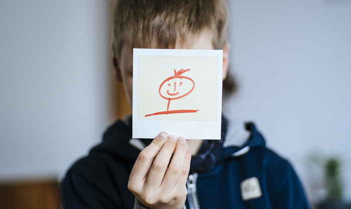 writers block, media stop, kind niet op social media