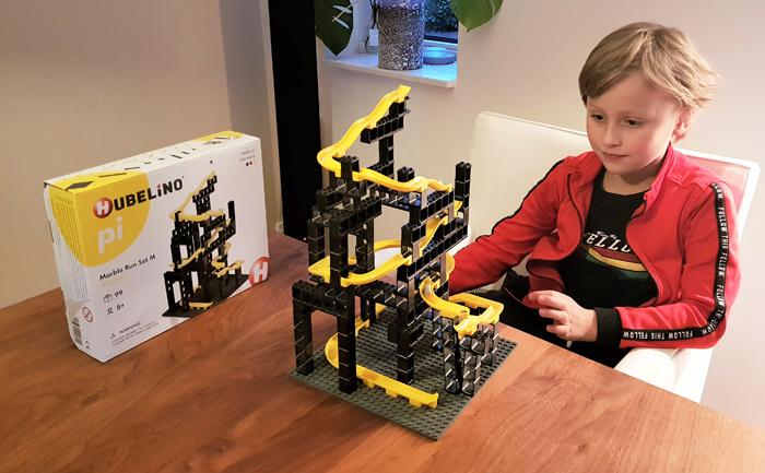 Hubelino PI marble run, hubelino, hubelino knikkerbaan