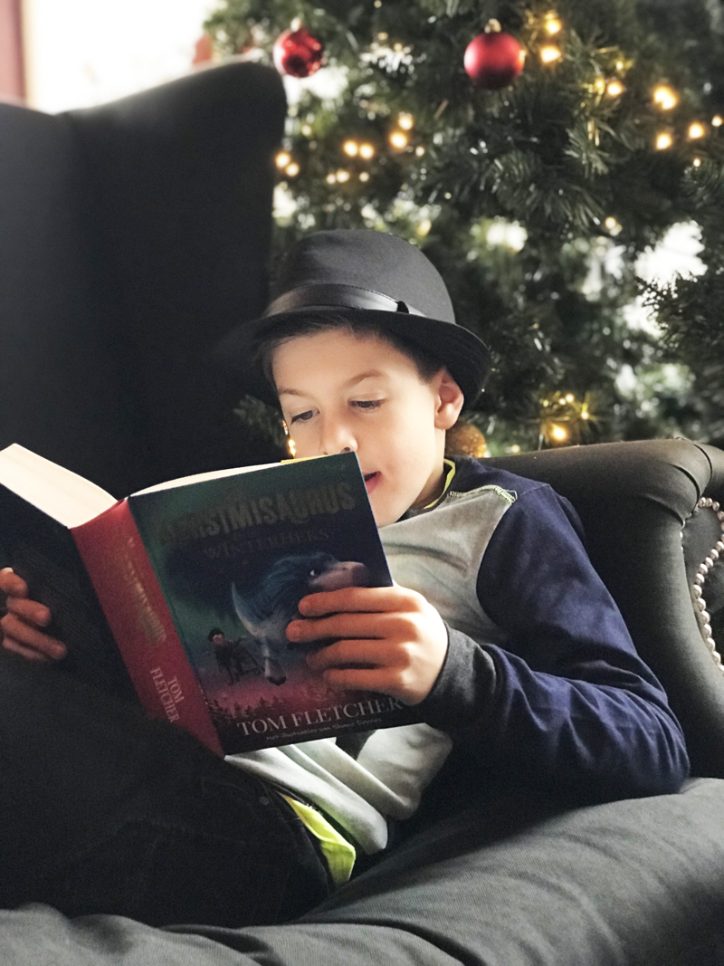 kerstmissaurus, kerstboek