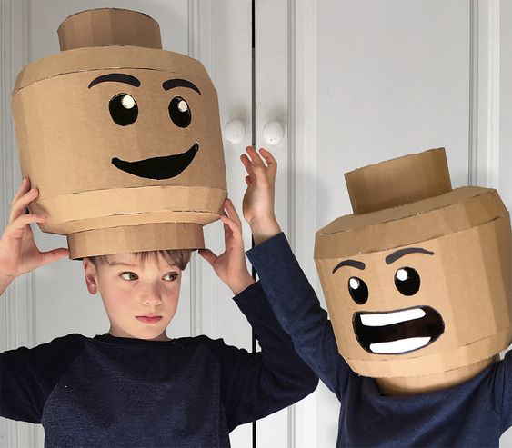 sinterklaas surprise maken, LEGO surprise, LEGO hoofd maken