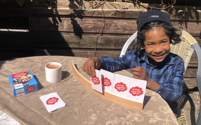 letterkwartet, letterkwartet zwijssen, zwijssen, leerzame spelletjes, kwartet