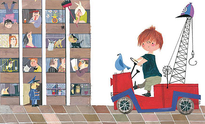 illustraties van Fiep Westendorp, kek amsterdam, behang jongenskamer