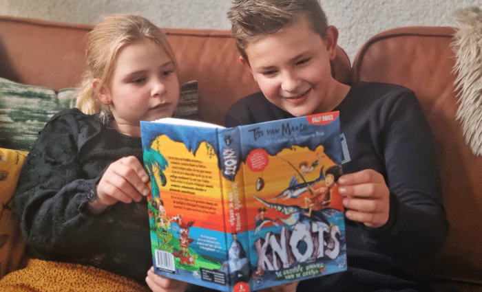knots de grootste omweg van de oertijd, kinderboek knots, knots deel 2