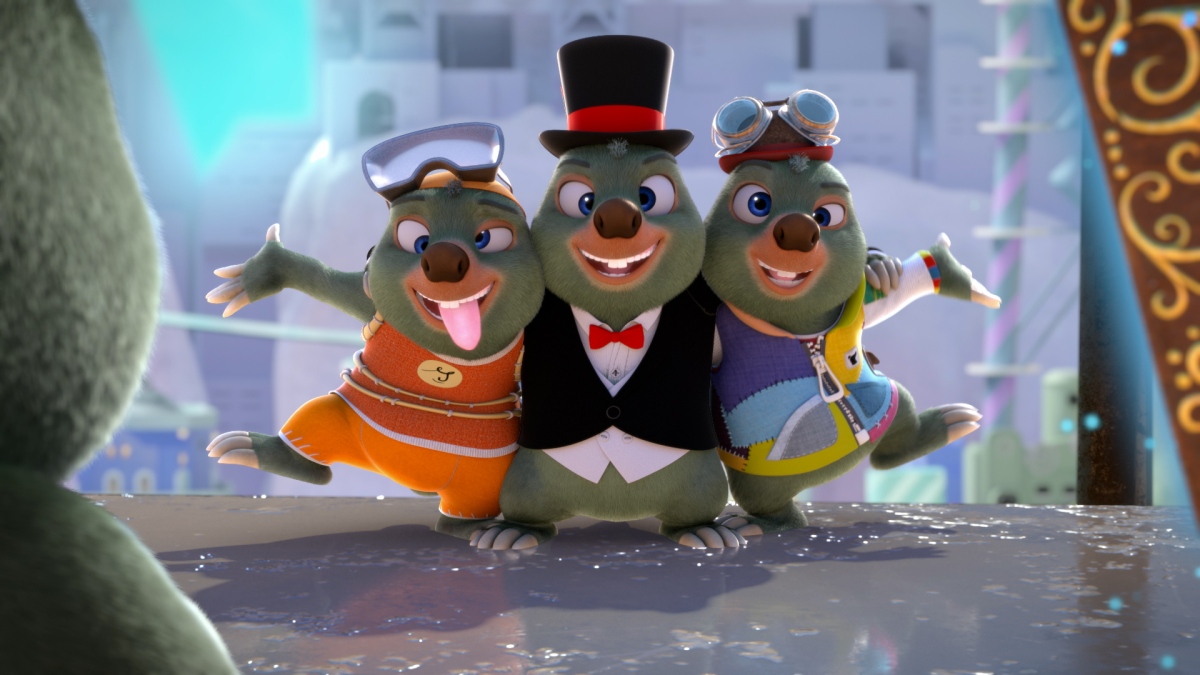 molmans, molmans serie boomerang,serie over mollen, kinderserie