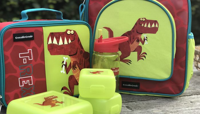 crocodile creek lunch set, crocodile creek