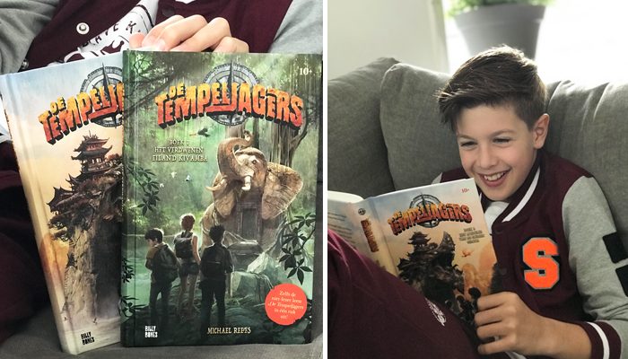 De Tempeljagers - Michael Reefs, De Tempeljagers 2 - De Tempeljagers - Het mysterie van de Gouden Feniks, De Tempeljagers 1 - Het verdwenen eiland Kivamba