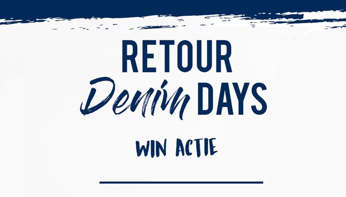 Denim Days, Retour Jeans, Retour Denim Days, winactie