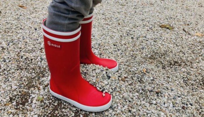 regenlaarzen jongens, rode regenlaarzen, aigle laarzen, kinderlaarsjes
