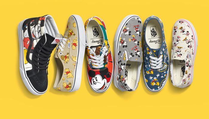 Vans Disney collectie, Vans disney schoenen