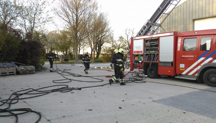 Brandweer oefening
