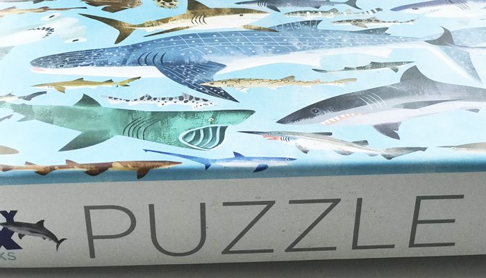 crocodile creek puzzel, puzzel haaien