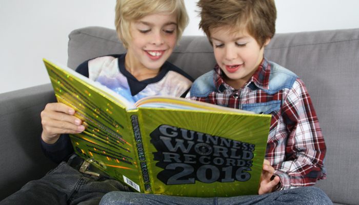 guinness world records 2016, wereldrecord boek, boyslabel