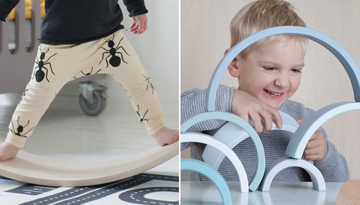 houten speelgoed, hobbel, wobbel balans bord, wobbel balance board, speelgoed waar je kind van leert , leerzaam speelgoed, educatief speelgoed