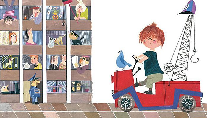 illustraties van Fiep Westendorp, kek amsterdam, behang jongenskamer