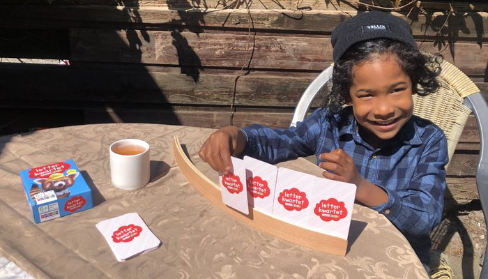 letterkwartet, letterkwartet zwijssen, zwijssen, leerzame spelletjes, kwartet