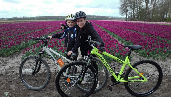 pitstop met mountainbiken