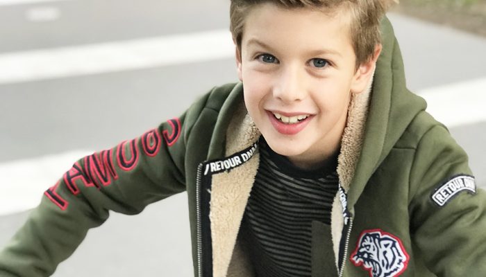 stoere jongens outfit, retour winter 2018-2019, army green, groene kinderkleding, stoere jongenskleding, kinderkleding maat 134