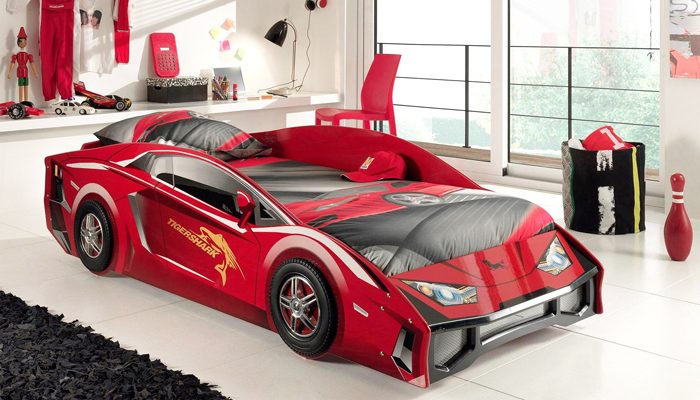 stoer jongensbed, stoere jongensbedden, autobed, feraribed, beterbed, jongenskamers, stoere jongenskamer