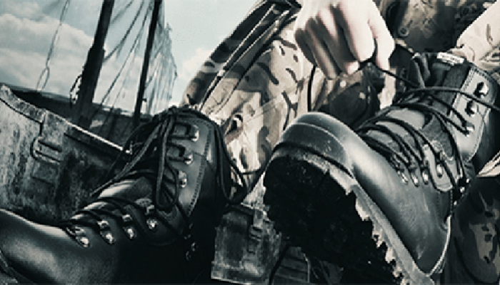 stoere winterschoenen, coole legerkisten